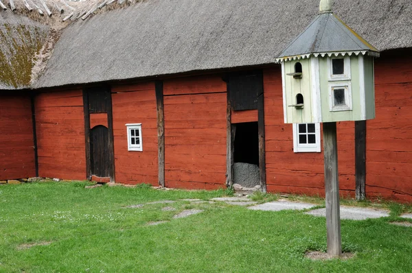 Suecia, museo tradicional del pueblo agrícola de Himmelsberga —  Fotos de Stock