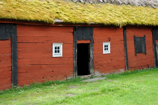 Zweden, traditionele landbouwdorp museum van himmelsberga — Stockfoto