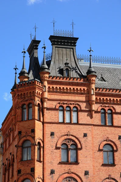 Suecia, antiguo edificio de lujo en el centro de Estocolmo —  Fotos de Stock