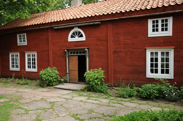 瑞典，传统的农业村博物馆的 himmelsberga — 图库照片