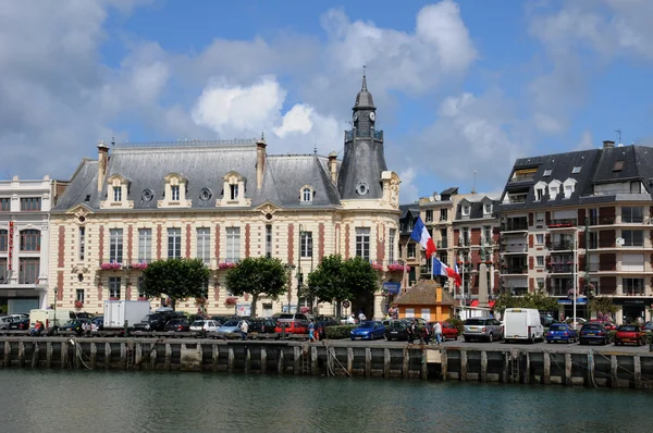 Trouville port in Normandy — Stock Photo, Image