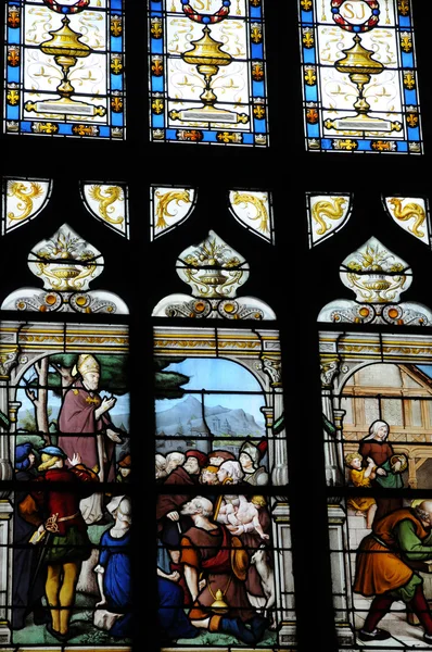 Iglesia de Honfleur en Normandía — Foto de Stock