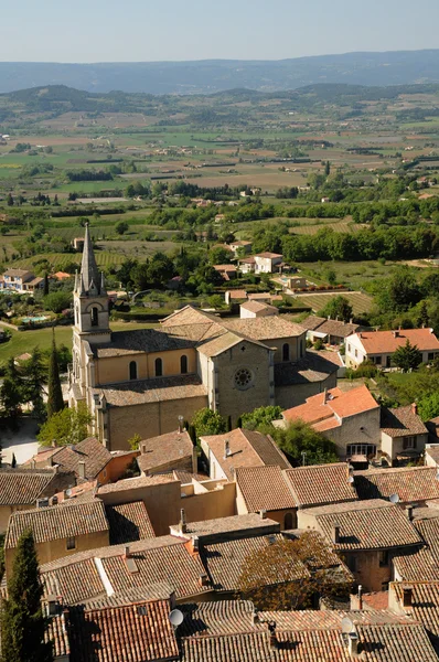 Villaggio di Bonnieux in Provenza — Foto Stock