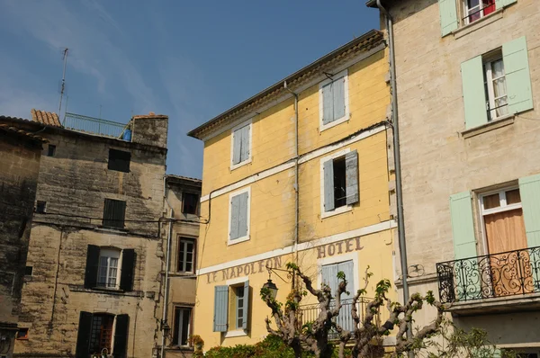 Beaucaire Provence'nın eski şehri — Stok fotoğraf