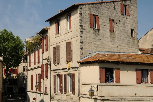 Ciudad vieja de Beaucaire en Provenza — Foto de Stock