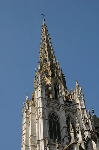 Kostel saint maclou v Rouenu v seine námořní — Stock fotografie