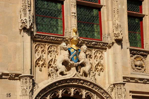 Normandie, Hotel de Bourgtheroulde a Rouen — Foto Stock