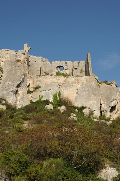 Les-Baux-de-Provence tipik manzaralar — Stok fotoğraf