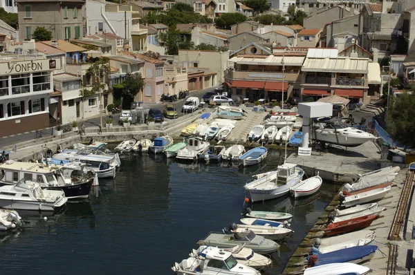 France, a small port in Marseille in Provence — Stock Photo, Image