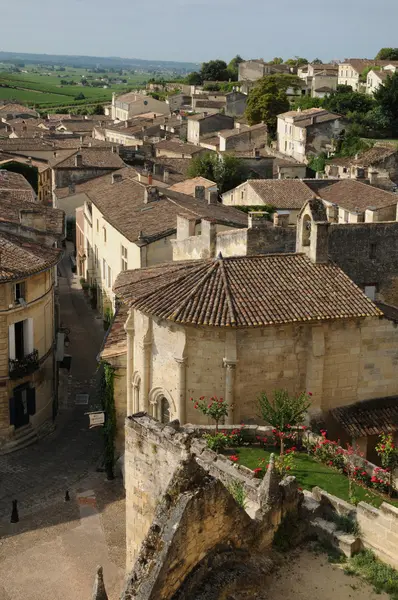 Πόλη του saint emilion στο της Ακουιτανίας — Φωτογραφία Αρχείου