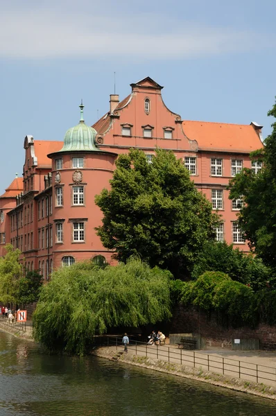 Alsace, old and historical district in Strasbourg — Stock Photo, Image