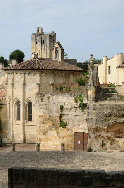 Cidade de Saint Emilion na Aquitânia — Fotografia de Stock