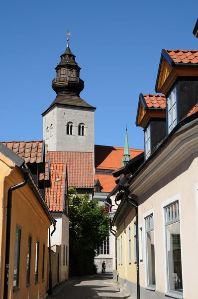 Old and picturesque city of visby — Stock Photo, Image