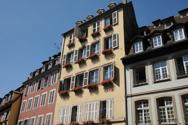 Alsace, old and historical district in Strasbourg — Stock Photo, Image