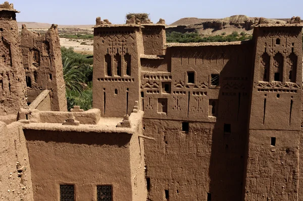 Marruecos, Ait Ben Addou, un ksar en el desierto —  Fotos de Stock