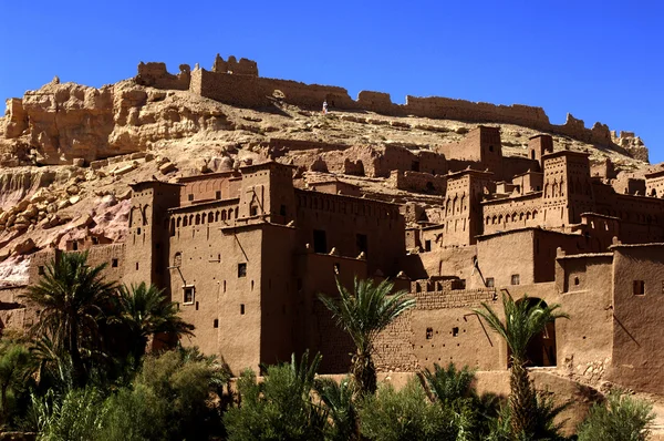 Marruecos, Ait Ben Addou, un ksar en el desierto —  Fotos de Stock