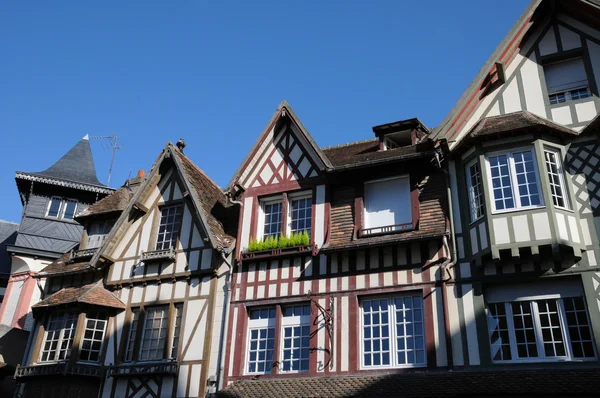Casa antiga pitoresca em Deauville, na Normandia — Fotografia de Stock
