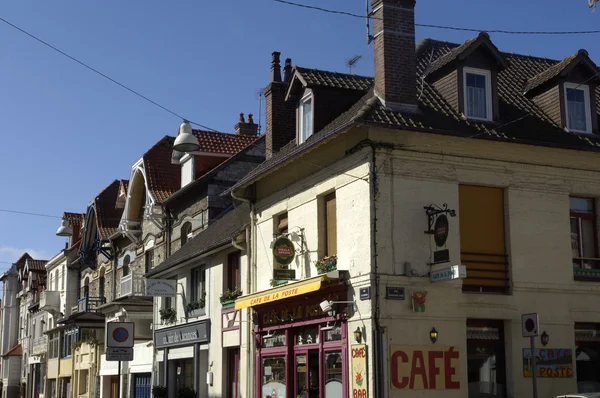 프랑스는 도시의 르 투 케 파리 플 라 노르 파 드 칼레 — 스톡 사진