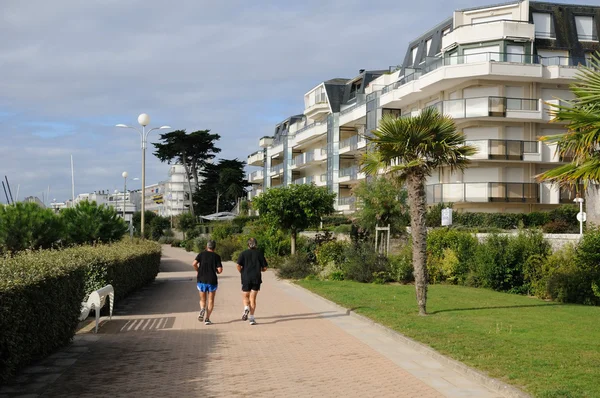 Frente al mar de La Baule Escoublac — Foto de Stock