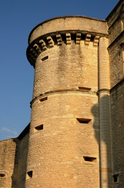 Castel Gordes i Provence - Stock-foto