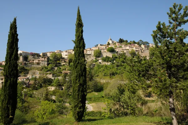 Villaggio di Bonnieux in Provenza — Foto Stock