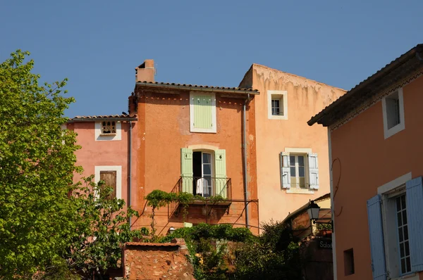 Luberon, the village of Roussillon in Provence — Stock Photo, Image