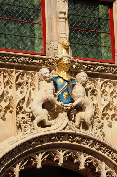 Normandie, Hotel de Bourgtheroulde a Rouen — Foto Stock