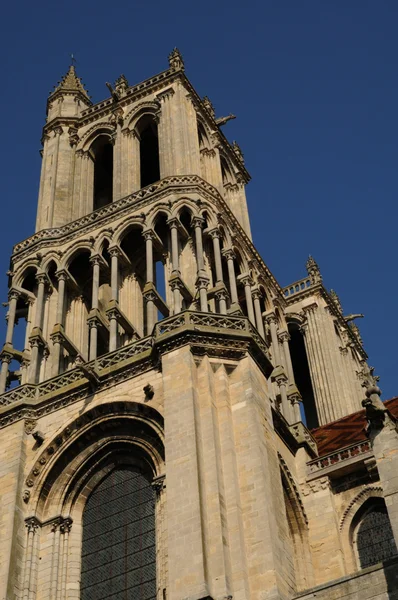 França, igreja colegial de Mantes — Fotografia de Stock