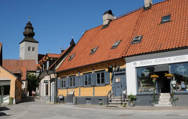 Antigua y pintoresca ciudad de visby —  Fotos de Stock