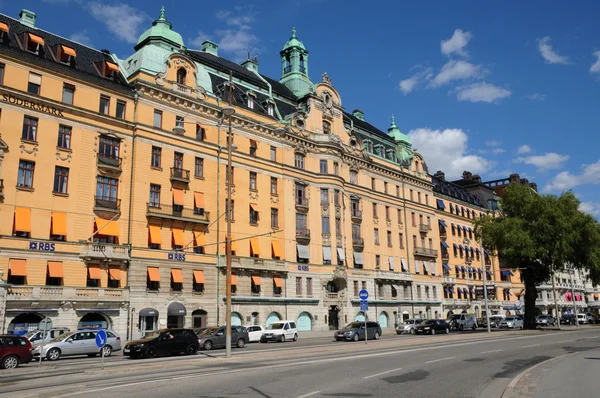 Historische stad van stockholm — Stockfoto