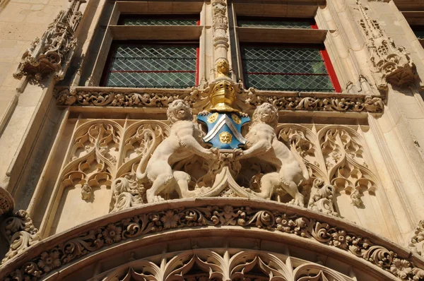 Normandie, Hotel de Bourgtheroulde a Rouen — Foto Stock