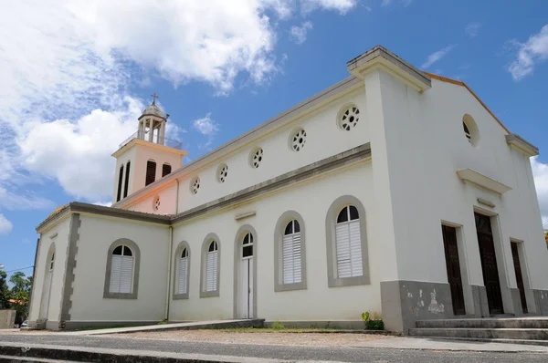 Church of Petit Canal in Guadeloupe — Stock Photo, Image