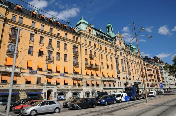 Historiska staden stockholm — Stockfoto