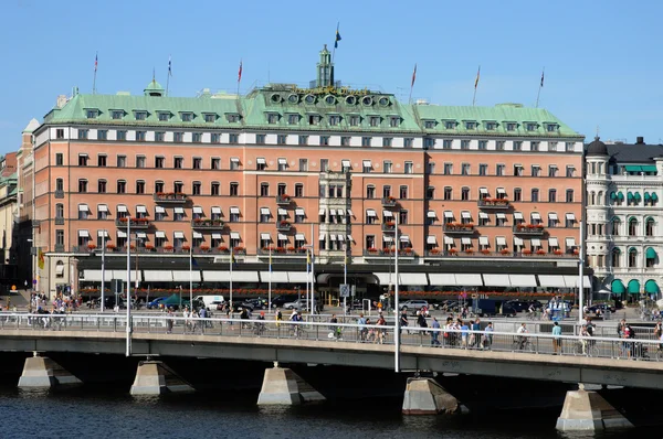 Tarihi şehir stockholm — Stok fotoğraf