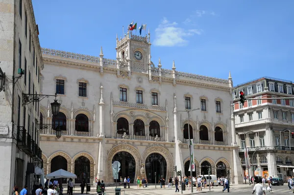 Estación de Rossio en Lisboa — Foto de Stock