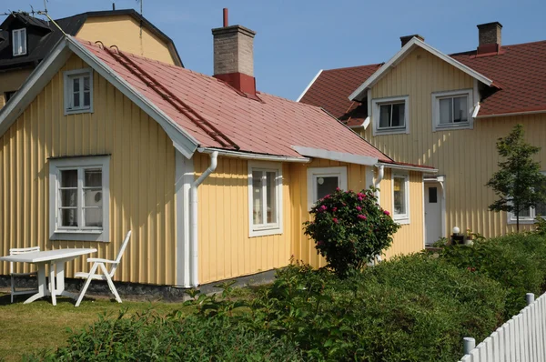 Stare i malownicze miasta Borgholm — Zdjęcie stockowe