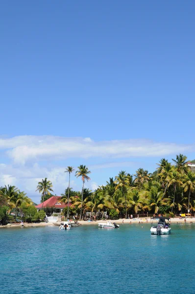 Kust van les saintes in guadeloupe — Stockfoto