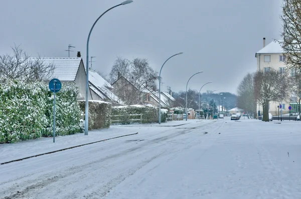 stock image France, the city of Les Mureaux in winter