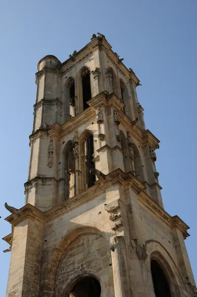 Francja, saint maclou wieża mantes la Jolie — Zdjęcie stockowe