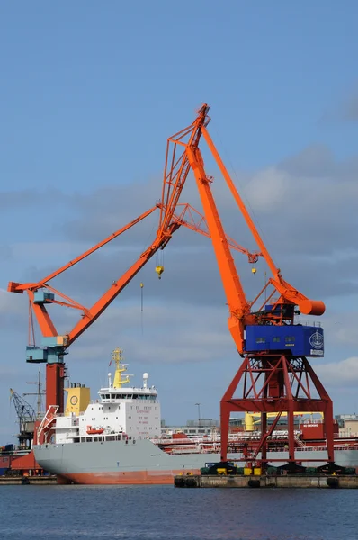 Porto de Goteborg, na Suécia — Fotografia de Stock