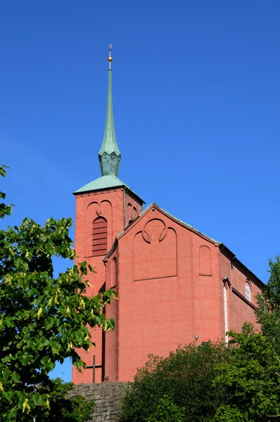 Svédország, a Nynashamn templom — Stock Fotó