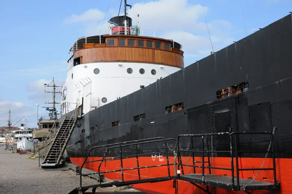 Viejo e histórico barco en el puerto de Goteborg —  Fotos de Stock