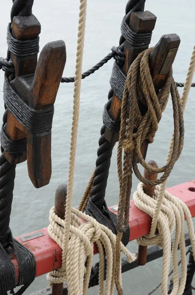 Perahu tua dan bersejarah di pelabuhan Goteborg — Stok Foto