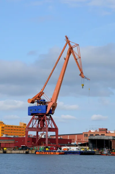 Porto di Goteborg in Svezia — Foto Stock