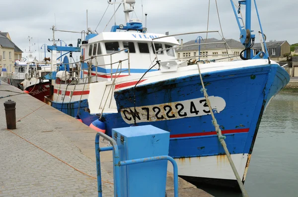 Fishing port of Port en Bessin in Normandy — Stock Photo, Image