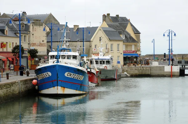 Port de pêche de Port en Bessin en Normandie — Photo