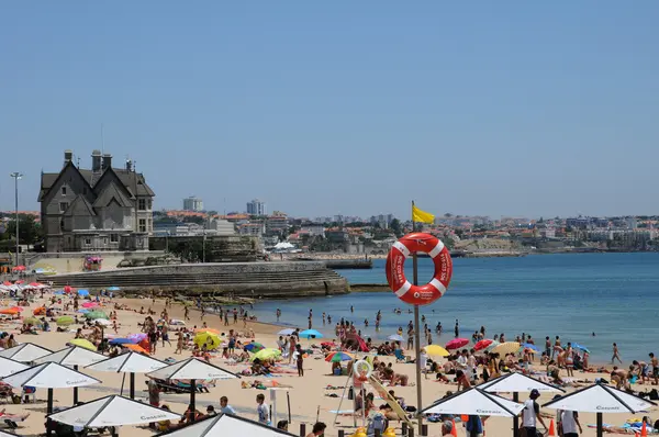 Beach Cacais — Stock Fotó