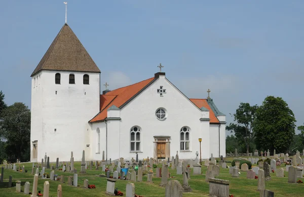 Old and picturesque church of Persnas — Stock Photo, Image