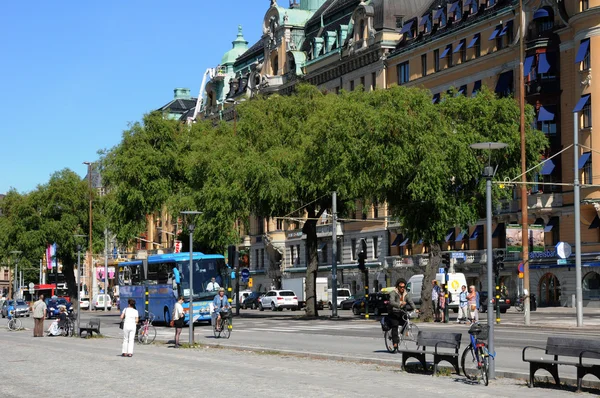 Historical center of Stockholm — Stock Photo, Image