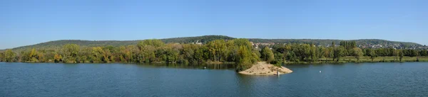 França, lago Gallardon em Verneuil sur Seine — Fotografia de Stock